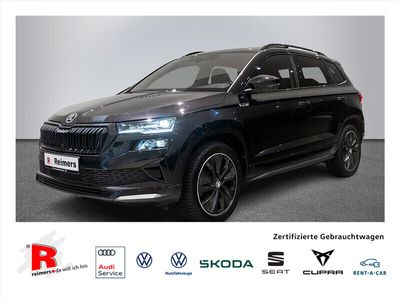 gebraucht Skoda Karoq 2.0 TDI Sportline 4x4 PANO+NAVI+KAM+MATRIX+SHZ+DAB