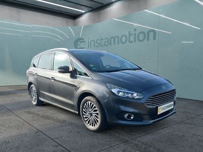 Grau Gebraucht 2019 Ford S-MAX Titanium Van / Kleinbus | 27.050 € (Teuer)