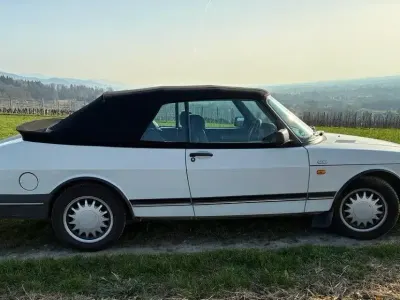Brugt Saab 900 Cabriolet 141 HK (103 kW) 1992 Hvid Cabriolet