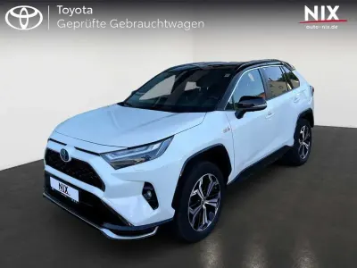Gebraucht Toyota RAV4 Hybrid Plus 306 PS (225 kW) 2022 Novaweiß perleffekt / dach schwarz SUV