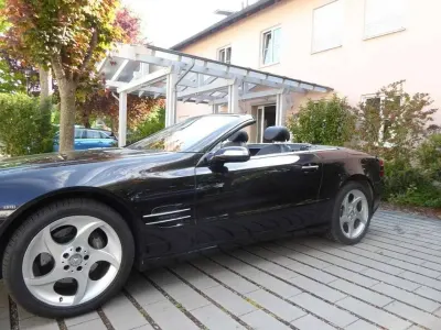 Używany Mercedes SL500 Edition 306 KM (225 kW) 2005 Czarny Kabriolet