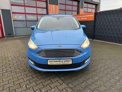 Gebraucht Ford Grand C-Max Titanium 150 PS (110 kW) 2017 Blau Van / Kleinbus