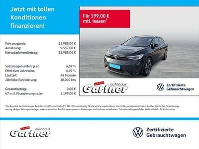 Gebraucht VW ID.5 Pro Performance 150 kW (204 PS) 2023 Grenadillschwarz metallic SUV