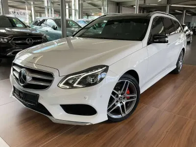 Gebraucht Mercedes E350 Avantgarde 252 PS (185 kW) 2014 Polarweiss  unilack Kombi