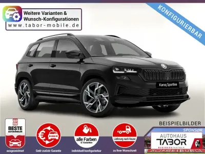 Neu Skoda Karoq 150 PS (110 kW) 2025 Stahlgrau SUV