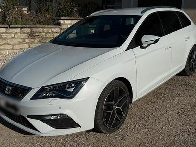 Usata Seat Leon ST FR 150 CV (110 kW) 2019 Bianco Station wagon