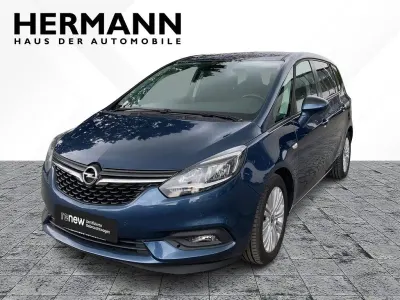 Gebraucht Opel Zafira Edition 140 PS (102 kW) 2017 Blau Van / Kleinbus