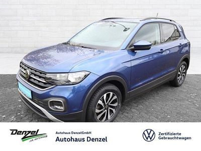 Gebraucht VW T-Cross Active 110 PS (80 kW) 2021 Reef blue metallic SUV