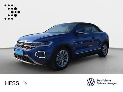 Usata VW T-Roc Cabriolet Style 150 CV (110 kW) 2022 Blu Cabrio