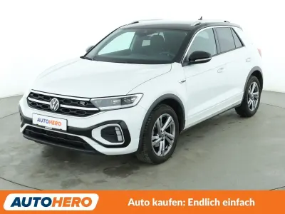 Second-hand VW T-Roc R-line 110 CP (80 kW) 2023 Alb SUV