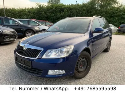 Gebraucht Skoda Octavia Impuls Edition 105 PS (77 kW) 2011 Blau Kombi