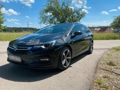 Gebraucht Opel Astra 150 PS (110 kW) 2018 Schwarz Kombi