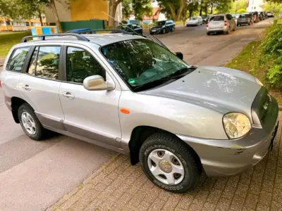 Gebraucht Hyundai Santa Fe 147 PS (108 kW) 2005 Silber SUV