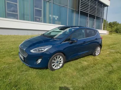 Brugt Ford Fiesta Titanium 125 HK (91 kW) 2022 Blå Hatchback