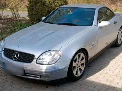 Gebraucht Mercedes SLK230 193 PS (141 kW) 2000 Silber Cabrio