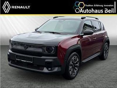 Neu Renault 4 E-Tech Iconic 110 kW (150 PS) 2026 Rot (karmesinrot metallic, black pearlschwarz me) SUV