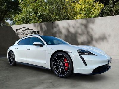 Weiß Gebraucht 2022 Porsche Taycan Sport Turismo Limousine | 62.500 € (Fairer Preis)