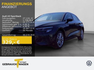 Gebraucht Audi A3 S-Line 204 PS (150 kW) 2022 Grau Limousine