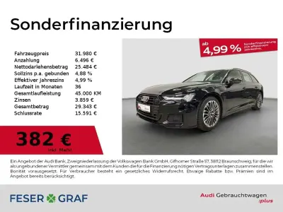 Gebraucht Audi A6 Ambiente 367 PS (269 kW) 2022 Brillantschwarz Kombi