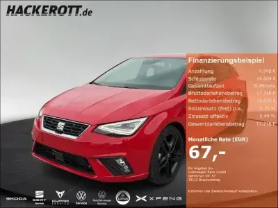 Gebraucht Seat Ibiza Black Edition 150 PS (110 kW) 2024 Rot Kleinwagen