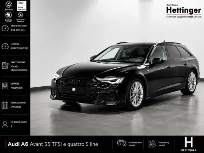 Używany Audi A6 S-Line 367 KM (269 kW) 2020 Czarny Kombi
