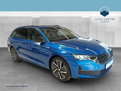 Raceblau metallic Gebraucht 2024 Skoda Octavia SportLine Kombi | 33.810 € (Fairer Preis)