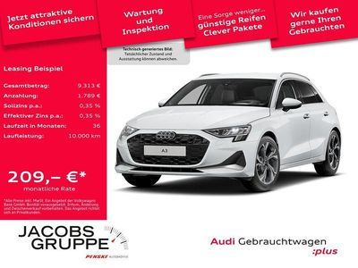 Weiß Gebraucht 2025 Audi A3 Advanced Limousine | 31.977 € (Superpreis)
