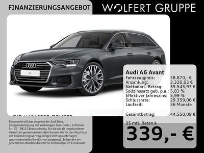 Gebraucht Audi A6 S-Line 265 PS (194 kW) 2022 Daytonagrau perleffekt Kombi