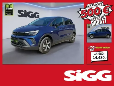 Gebraucht Opel Crossland X Enjoy Plus 110 PS (80 kW) 2023 Nautic blau SUV