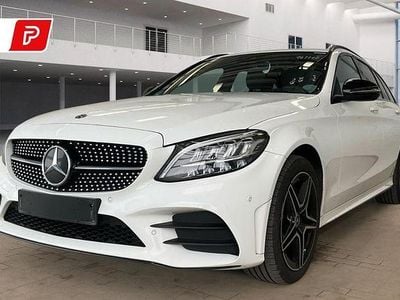 Gebraucht Mercedes C180 AMG line 156 PS (114 kW) 2019 Weiß Limousine