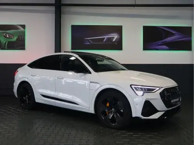 Usata Audi e-tron Sport 300 kW (408 CV) 2020 Bianco SUV