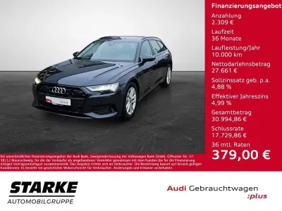 Używany Audi A6 Advanced Plus 204 KM (150 kW) 2023 Czarny Kombi