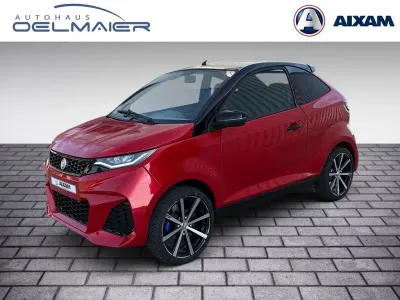 Neu Aixam Coupe GTI 2026 Perlmuttrot Coupé