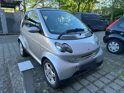 Begagnad Smart ForTwo Cabrio 61 HK (44 kW) 2005 Silver Cab
