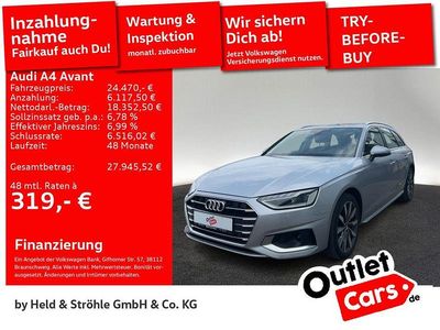 Gebraucht Audi A4 Advanced Plus 204 PS (150 kW) 2022 Silber Kombi