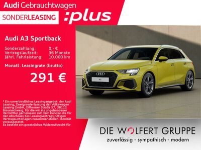 gebraucht Audi A3 Sportback A3 Sportback S line S line 30 TDI TEMPOMAT+AHK+NAVI