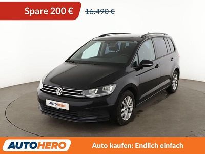 Schwarz Gebraucht 2015 VW Touran Comfortline Van / Kleinbus | 16.290 € (Fairer Preis)