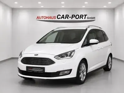 Gebraucht Ford Grand C-Max Titanium 150 PS (110 kW) 2017 Weiß Van / Kleinbus