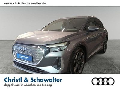 Gebraucht Audi Q4 e-tron S-Line 150 kW (204 PS) 2022 Taifungrau metallic SUV