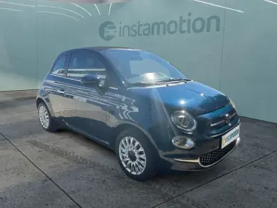 Usata Fiat 500C Dolcevita 69 CV (50 kW) 2021 Blu Cabrio