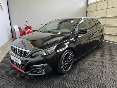 Occasion Peugeot 308 SW GT-line 131 PK (96 kW) 2018 Zwart Stationwagen