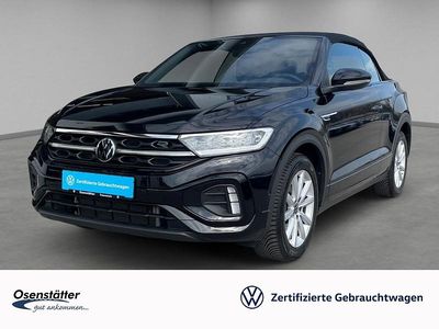 Usata VW T-Roc Cabriolet R-line 150 CV (110 kW) 2025 Nero Cabrio
