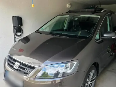 Gebraucht Seat Alhambra FR 184 PS (135 kW) 2017 Braun Van / Kleinbus