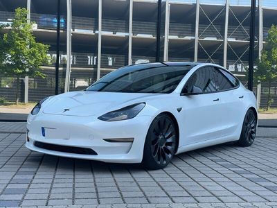 gebraucht Tesla Model 3 Performance/H&R/Carbon/Unfall