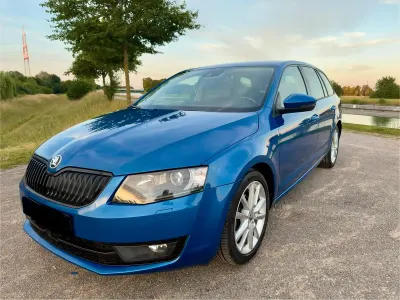 Gebraucht Skoda Octavia RS 120 PS (88 kW) 2017 Blau Kombi