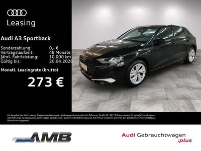 Gebraucht Audi A3 Advanced Plus 116 PS (85 kW) 2025 0e mythosschwarz metallic Limousine