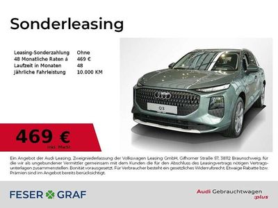 Gebraucht Audi Q3 Advanced 150 PS (110 kW) 2025 Salbeigrün metallic SUV