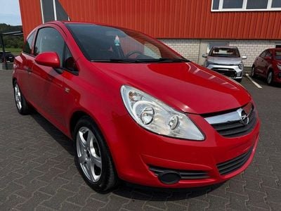 Gebraucht Opel Corsa Selection 69 PS (50 kW) 2011 Rot Kleinwagen