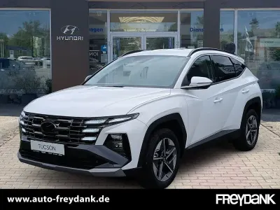 Neu Hyundai Tucson Turbo 215 PS (158 kW) 2026 Atlas white SUV