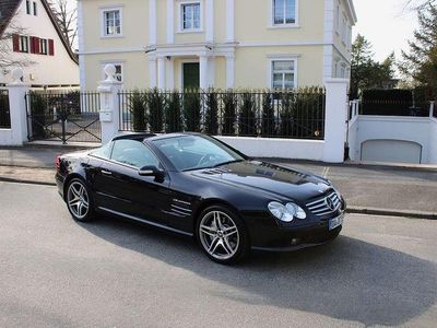 Gebraucht Mercedes SL55 AMG AMG 500 PS (367 kW) 2002 Schwarz Cabrio